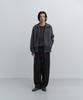 ANOTHER OFFICE Cashmere Banding Easy Pants (Black)