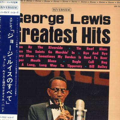 LP Record GEORGE LEWIS - Greatest Hits SR7085 RIVERSIDE Japan Obi Jazz Used