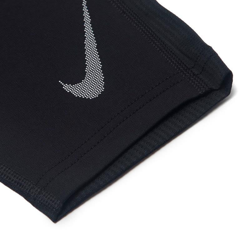 Nike Striped Logo Print Cropped Compression Tights Men Bottoms Black 880825-010