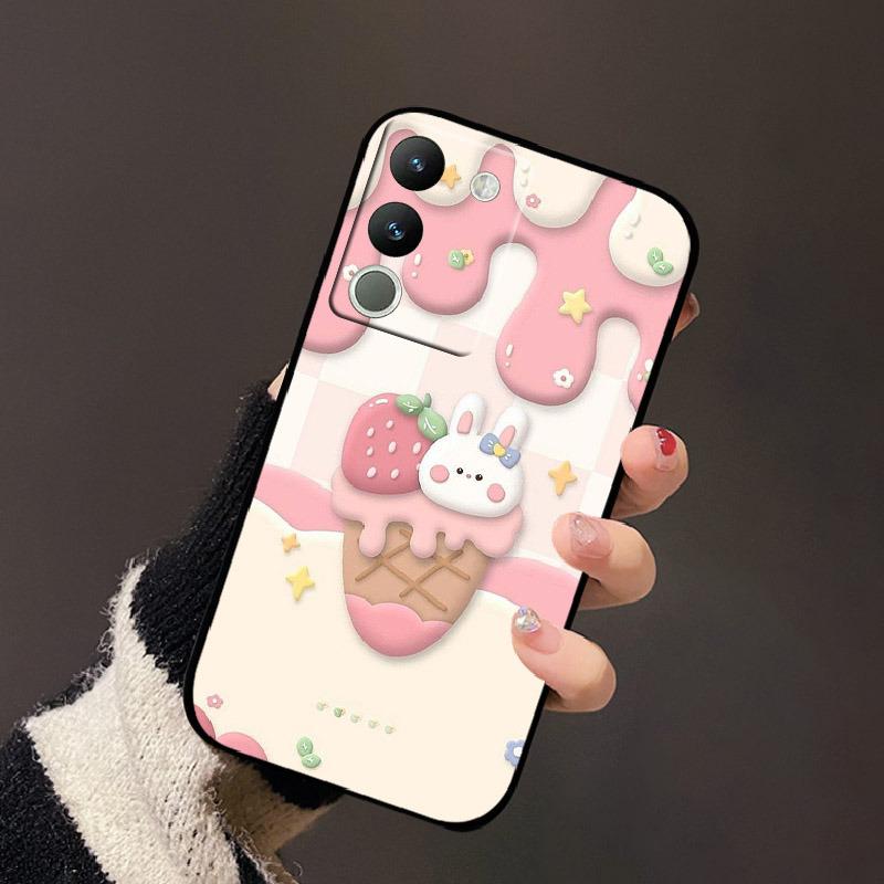 Fashion Oil Painting Case For VIVO V29E Y200 Phone Cover Silicone Soft TPU Cases For VIVO Y 200 5G VIVOV29E VIVOY200 Fundas Capa