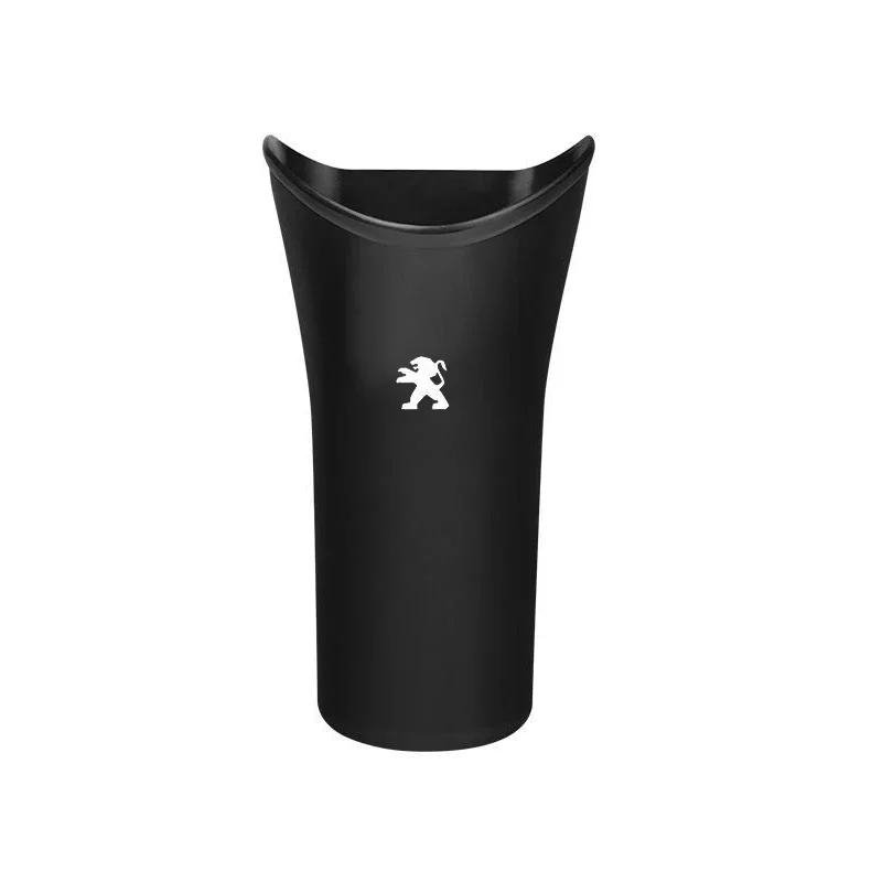 

ABS Car Seat Back Umbrella Storage Bucket Holder for Peugeot 2008 4008 5008 106 107 307 406 407 308 408 508 205 206 208 3008 чёрный