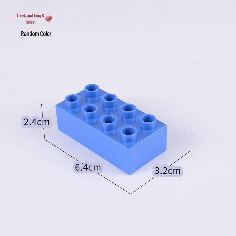 LEGO Duplo-Compatible Building Blocks: Accessories & Special Shapes for Kids' Educational Toys