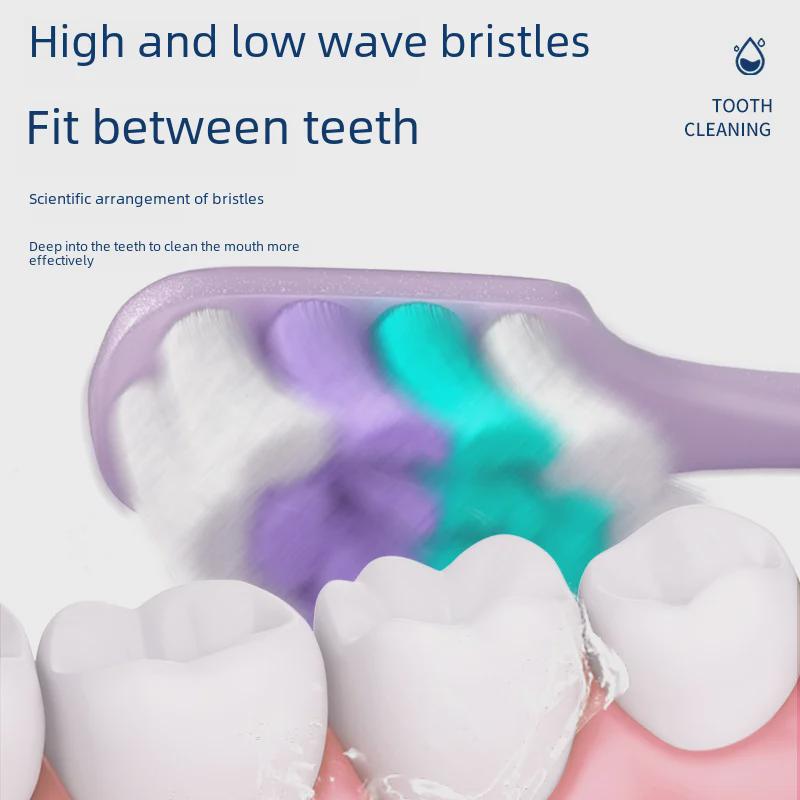 Yangzhou Soft Bristle Wide-Head Adult Toothbrush - Ideal for Couples and Household Use.