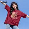 MJ STYLE Women's Cotton Graphic T-Shirt