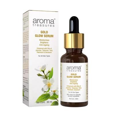 Siero viso Splendore Dorato (30 ml), Siero Bagliore Dorato, Tesori d'Aroma