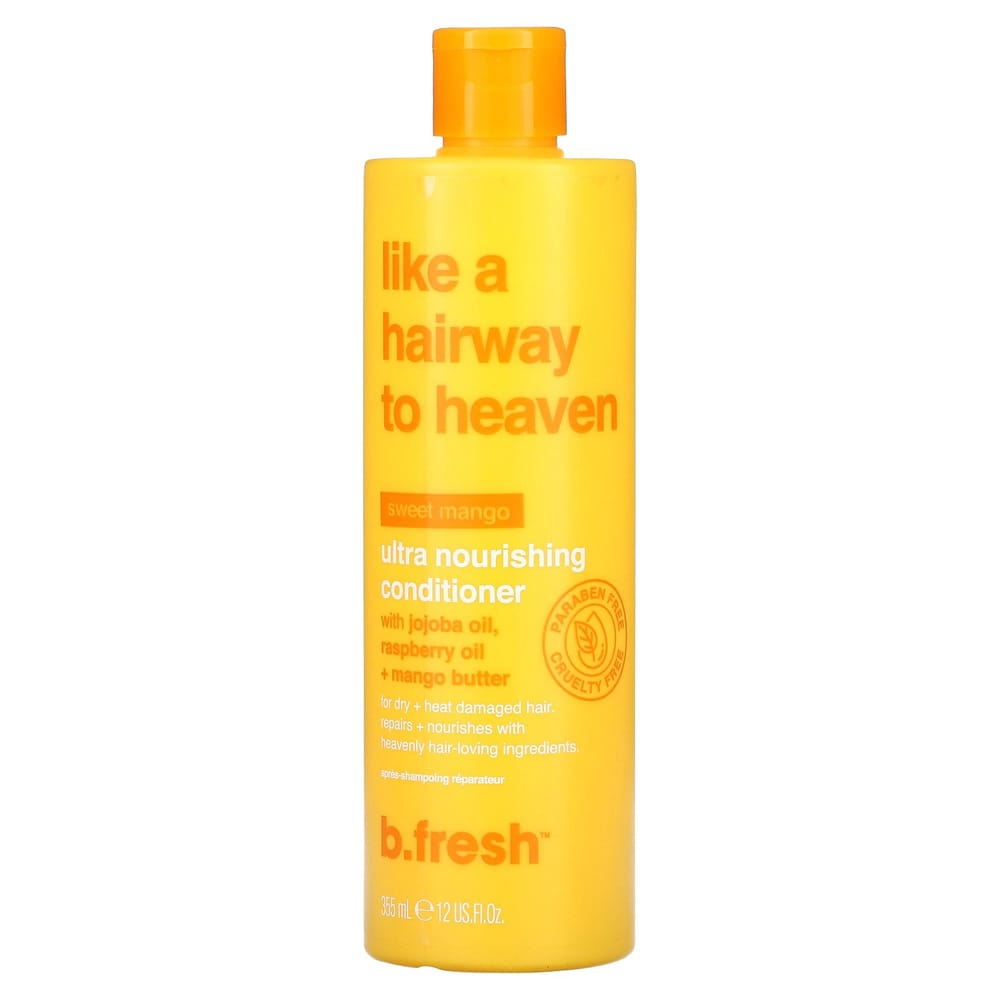 iHerb Hairway to Heaven Conditioner for Dry, Heat-Damaged Hair, Sweet Mango, 355ml (12oz)