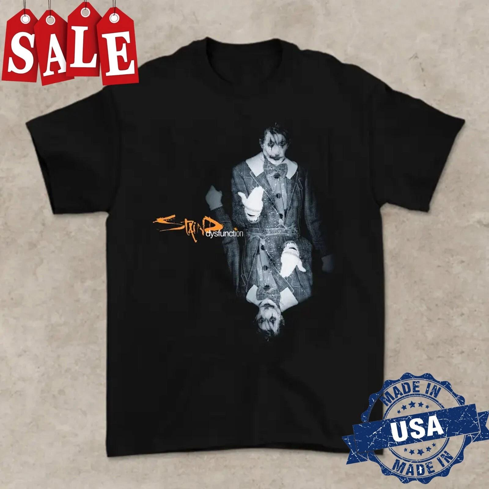 Rare Staind Dysfunction Band Gift For Fans Men S-235XL T-Shirt NI359 XL
