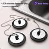 Odor-Proof Bathtub and Sink Stopper - Corrosion-Resistant, Non-Deformable Drain Sealing Plug with Chain