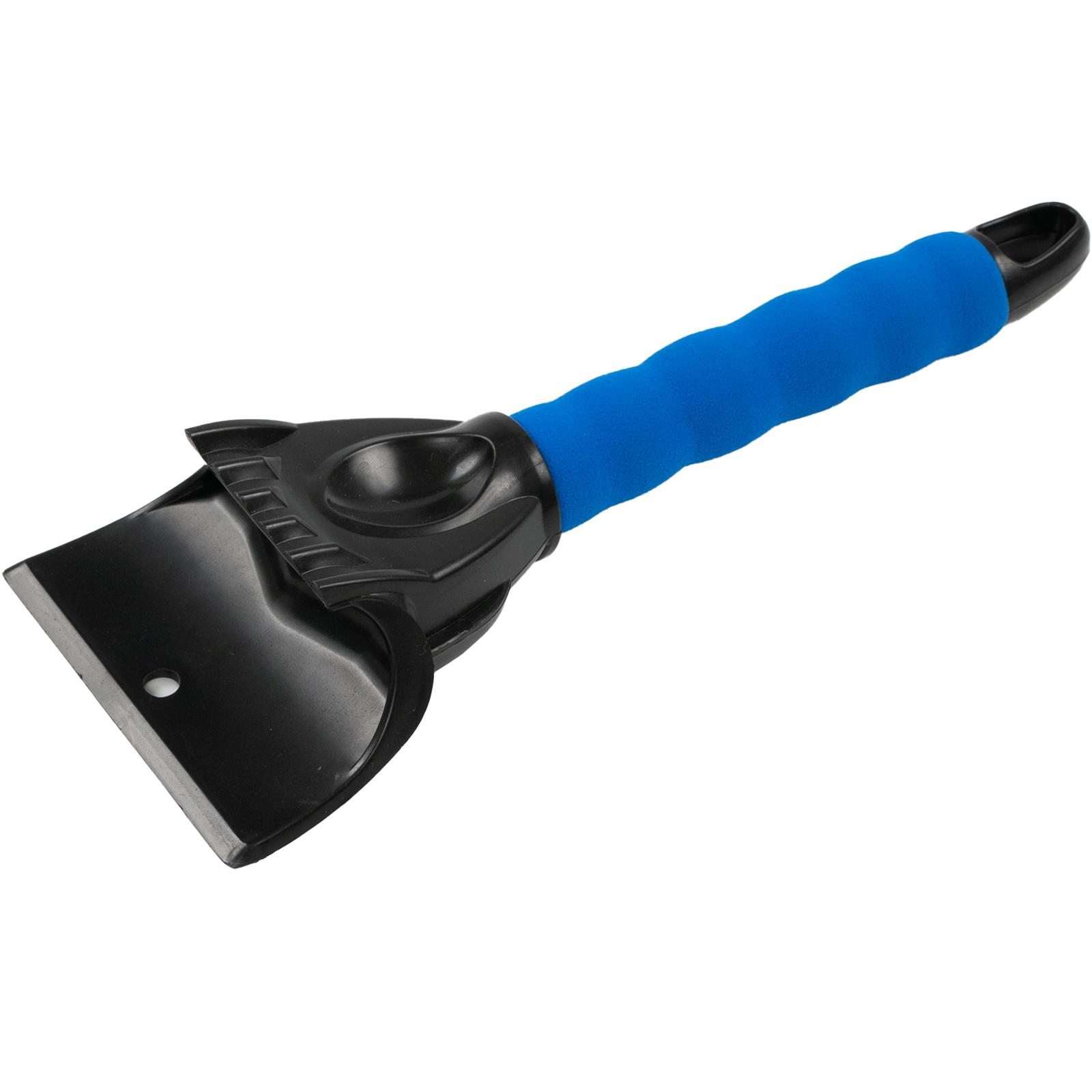 

Автомобильный скребок для быстрой очистки льда, аксессуары для лобового стекла, щетка для автомобильных окон, зимняя лопата для снега, набор инструментов для удаления льда синий/чёрный