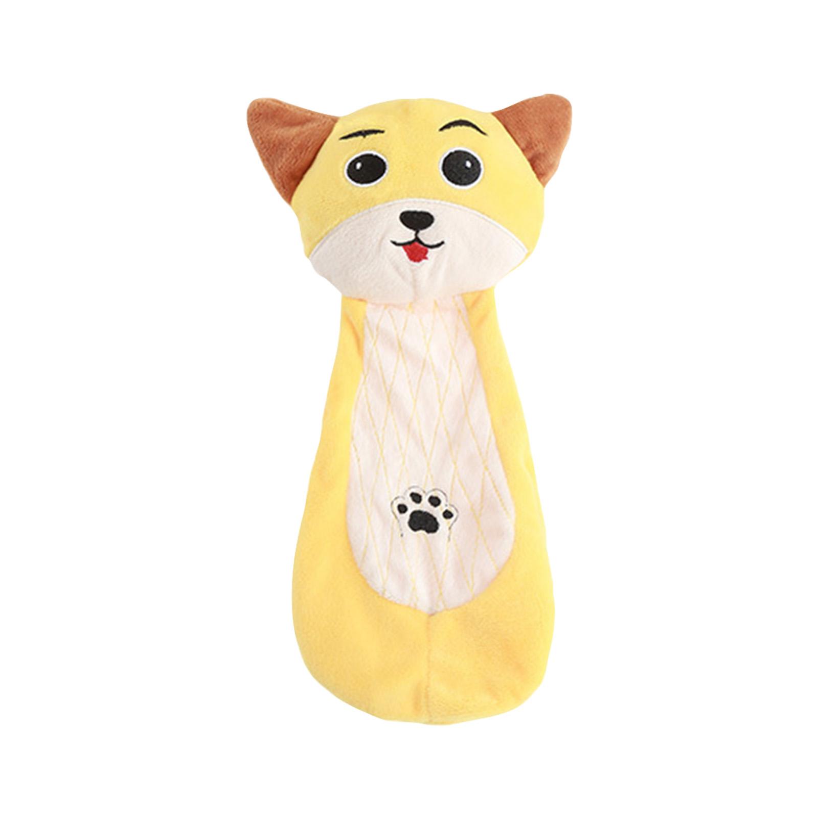 

Pet Toy, Pet Plush Cotton Rope Chew Toy, Fun Interactive Dog Toys, Dog Chew Toys One Size жовтий