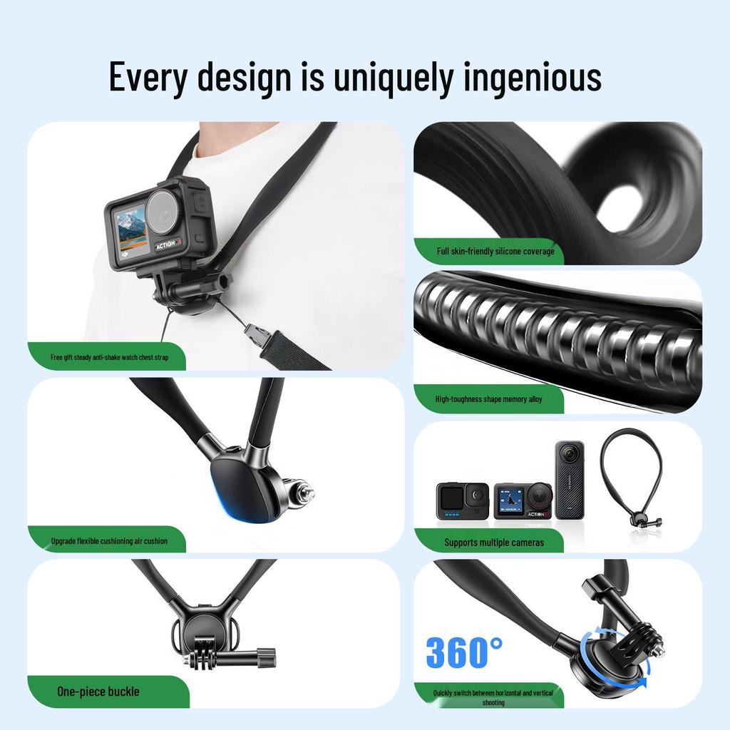 Βάση Λαιμού DJI Osmo Action 4/5 Pro για Vlogging