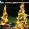 1/2pcs LED Fairy Strip Light Outdoor Solar Lawn Lamp Garden Christmas Wedding Party Decoration Garland Waterproof String Light