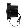 Solar Propelled Ventilation Fan ABS Plastic Detachable Plan Exemplary For Greenhouses Hydroponics Offices