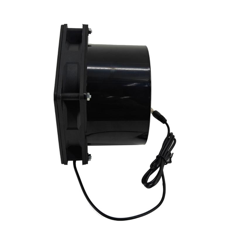 Solar Propelled Ventilation Fan ABS Plastic Detachable Plan Exemplary For Greenhouses Hydroponics Offices