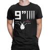 Men's NIN Nine Inch Nails T Shirt Pure Cotton Tops Novelty Short Sleeve Crewneck Tees New Arrival T-Shirts