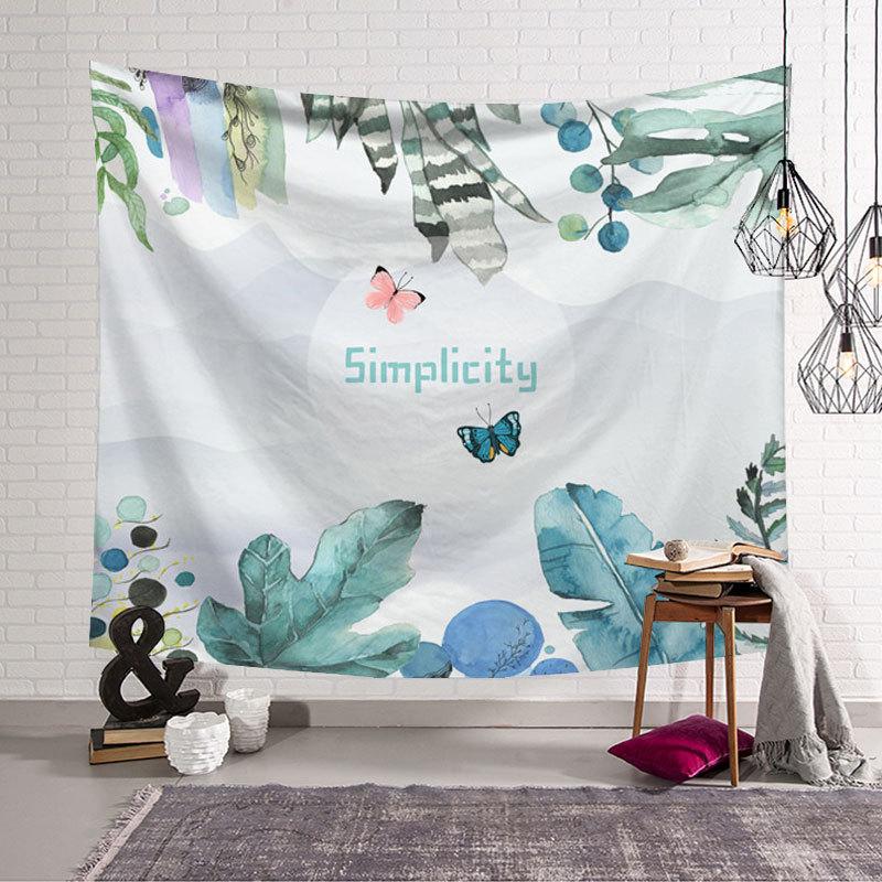 INS Hintergrundtuch, Schlafzimmerwandtuch, Wohnheimrenovierung, Bettseitige Dekorationsmalerei, Wandteppich, Wohnzimmer-Hängetuch