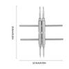 Lens Spanner Wrench Adjustable Lens Repair Tool for Surveying Mapping and Bird Watching Equipment