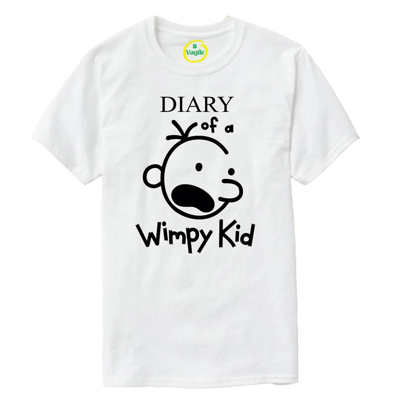 

Diary Of A Wimpy Kid T-Shirt Book Day Story Character Study Lovers Tee Top 130