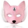 Plush Open-Eye Fox Mask for BDSM Bondage Restraint Training Flirting Teasing Puppy Play Party Costume Kinky Adult Sex Toys Women