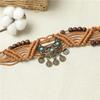 Ethnic Style Skirt, Boho Retro Braided Wax Rope DIY Women's Hanfu Belt