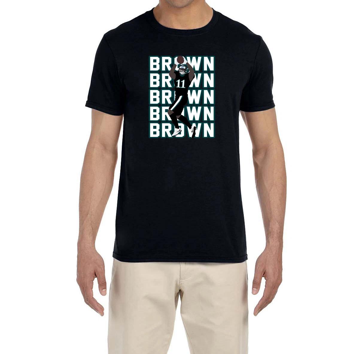 AJ Brown Text Pic T-Shirt M