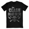 La T-shirt Unisex The Clash: Teschio e Ossa (Nero)