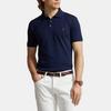 Polo Ralph Lauren Solid Color Logo Embroidered Short Sleeve Polo Shirt Men Tops Dark-Blue 710541705-009