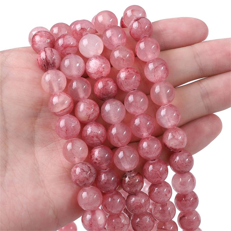 

4/6/8/10 мм бусины из натурального камня Персидский нефрит синтетические круглые свободные бусины-разделители для ожерелья, браслета DIY Изготовление ювелирных изделий 10mm 40pcs