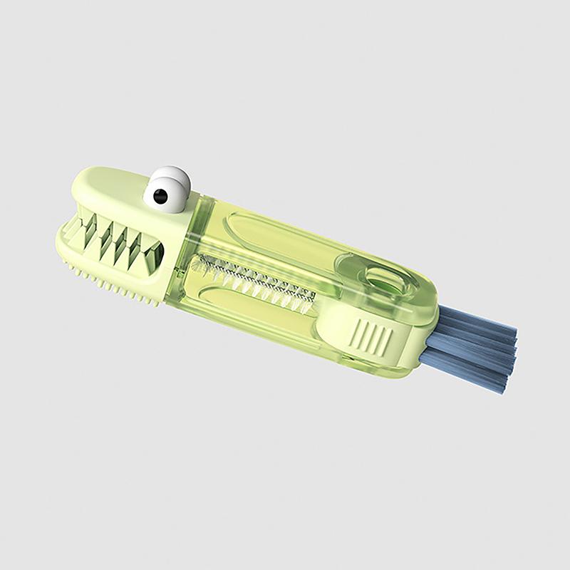 3-in-1 Multifunctional Baby Bottle Brush Multi-Purpose Long Handle Fine Hair Sponge Cleaning Brush Household Dishwashing Cup Washing Cleaning Tools