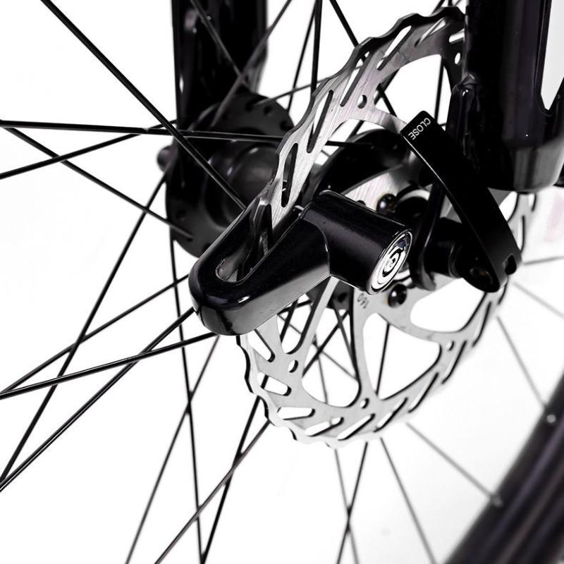 Motorcykel Cykel Tyverisikring Hjul Skivebremse Lås, Sikkerheds Skive Hjul Lås, Mountain Road Cykel Hængelås Med Nøgler 1 Stk