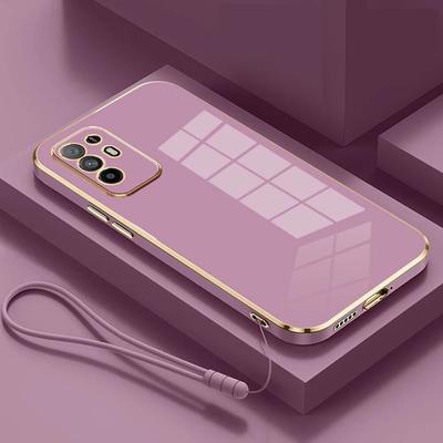 For OPPO A94 5G Case Oppo A95 5G Phone Case Reno5z F19 Pro Plus Case CPH2211 Cover Luxury Square Plating Shockproof Back Cover