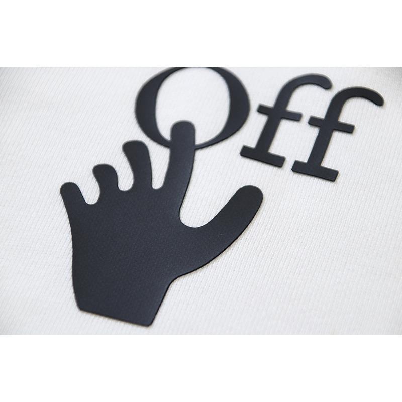 Off-White 2025 Spring/Summer New OW Palm Letter Pattern Men's and Women's Casual Loose Shorts