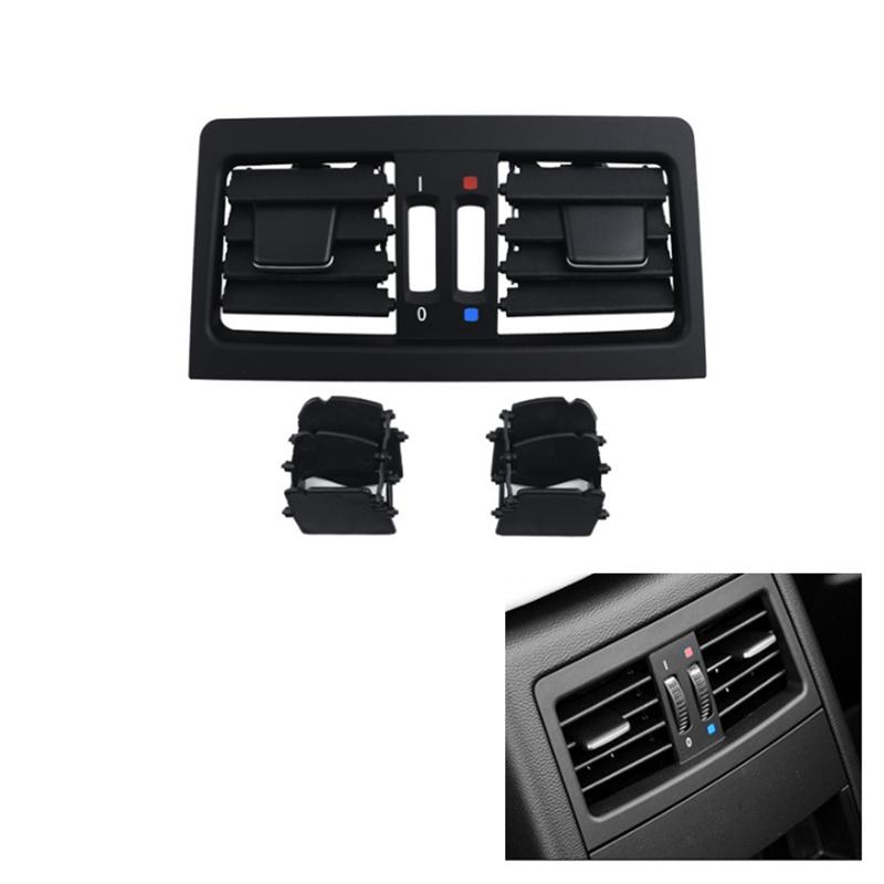 Powerful Car A/C Vent Outlet Rear Center Console Air Outlet Vent Grille Cover For BMW 3 Series E90 E91 2005-2012