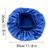 Satin-Nachtmütze mit breiter Krempe, Styling-Seiden-Stirnband zum Schlafen, Nachtmütze mit elastischem Schlappband, Haar-Duschhaube
