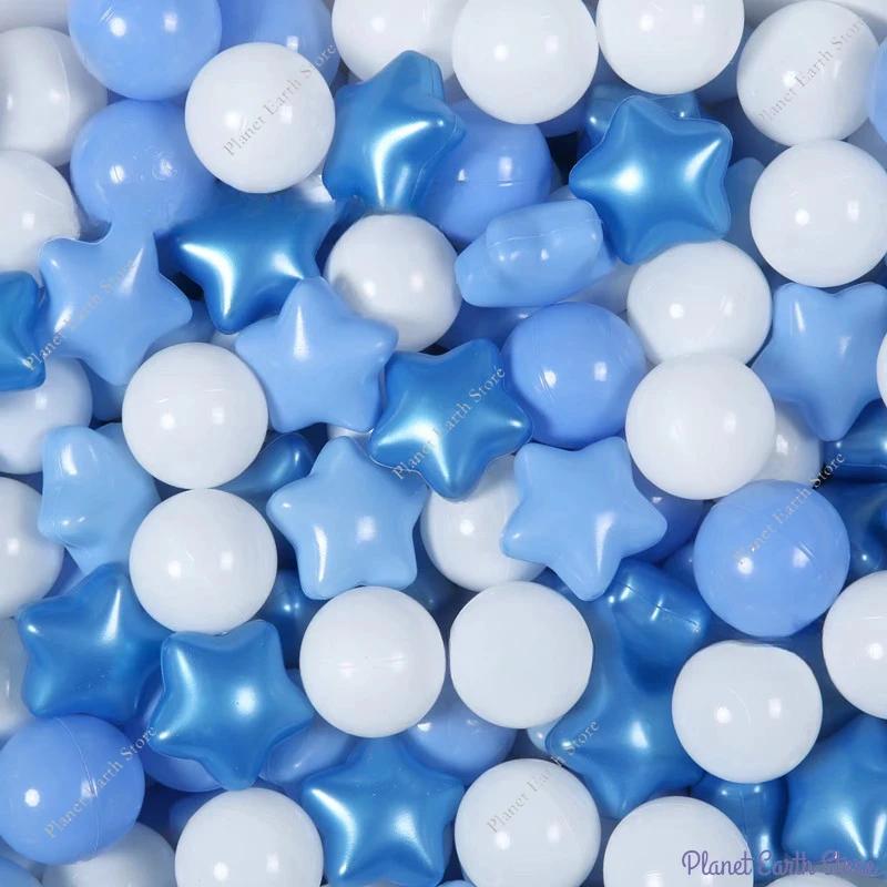 50/100Pcs 5.5CM Ocean Ball 6CM Five-Pointed Star Shape Ball Outdoor Sport Water Pool Stress Air Ball Funny Toys for Kids Game