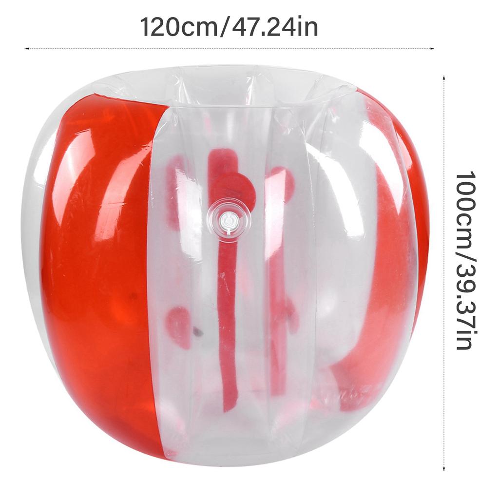 120cm Outdoors Bubble Play Soccer Toy for Adult Inflatable Playing Supplies