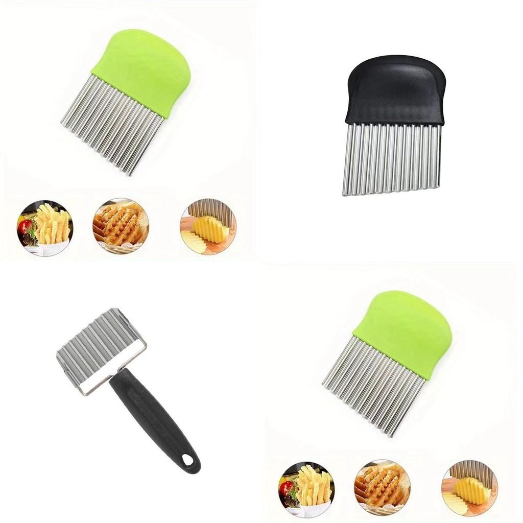 Innovatives stilvolles Kartoffelmesser aus Edelstahl für kreatives Gemüse schneiden in der Küche