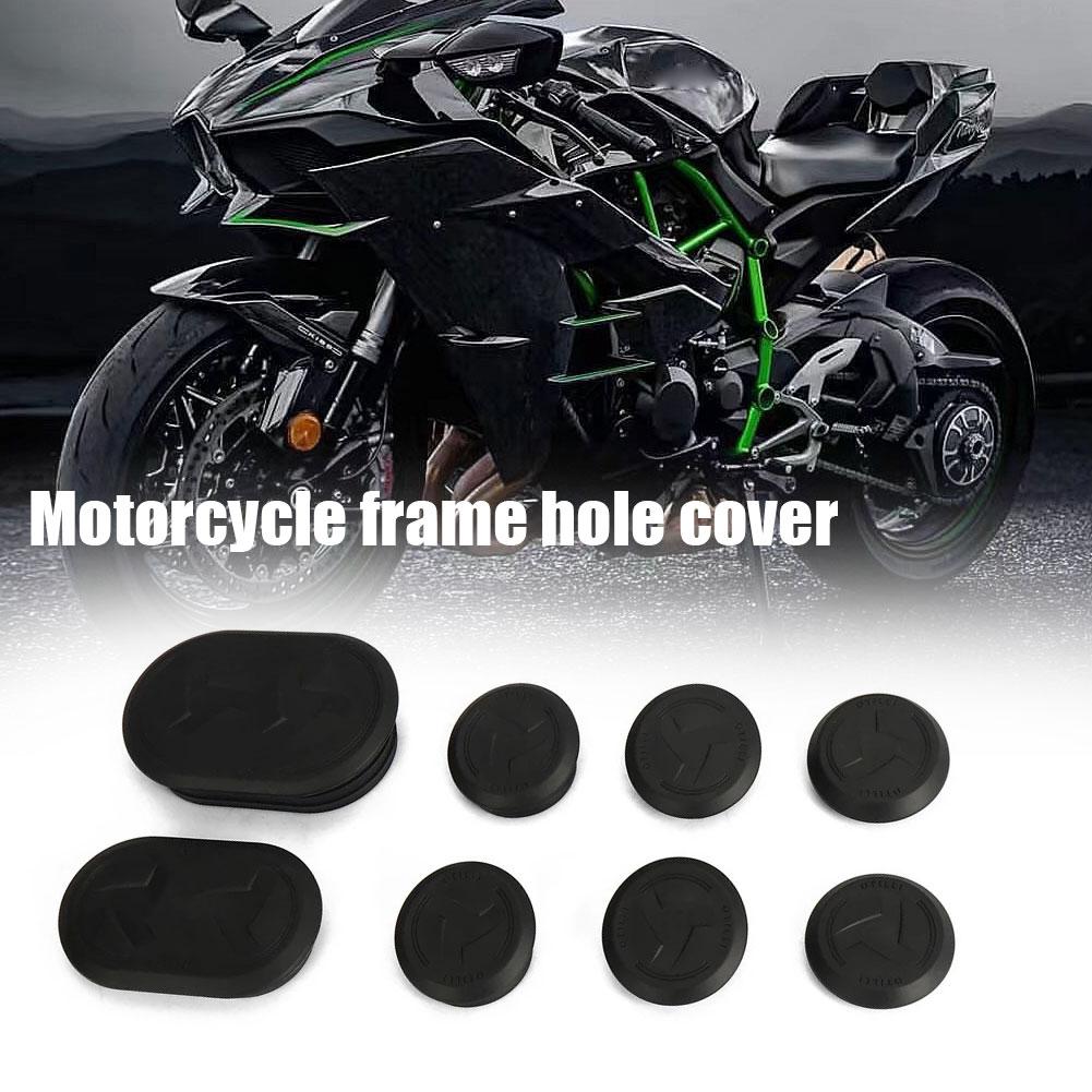 NEW For MT09 SP Frame Hole Cover Caps Plug For YAMAHA MT 09 MT-09 SP 2025 2025 2025 2025 2025 Motorcycle Frame Cap Decorati K7Z8