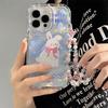 Rabbit Phone Case For iPhone 11 13 14 16 Pro Max 15 12 XR X XS 7 8 Plus SE 16promax 15promax Soft TPU Transparent Cover Funda