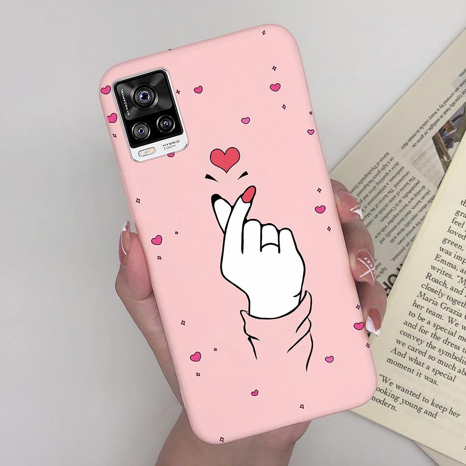 For vivo V20 Case for Vivo V20 Pro VivoV20 V 20 SE Case Cute Cartoon Slim Soft TPU Silicone Back Phone Cover Bumper Fundas Cases