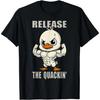 Release The Quackin Duck Gym Gewichtheben Bodybuilder T-Shirt Grafik T-Shirts Herren Kleidung Streetwear Camisetas