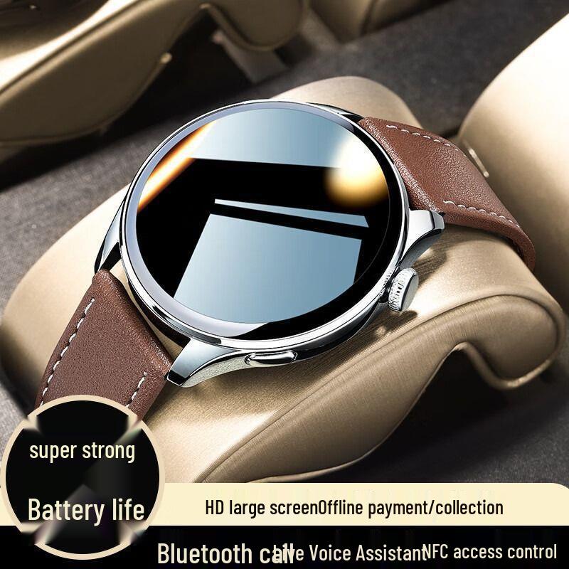 Top Config V3 Smartwatch: Bluetooth Calls, Heart Rate & Blood Pressure Monitoring, Sleep & Exercise Tracking