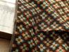 Yarn Dyed Woolen Thick Jacquard Fabric Autumn Winter Geometric Jacquard Flower Fabric 50cmx150cm