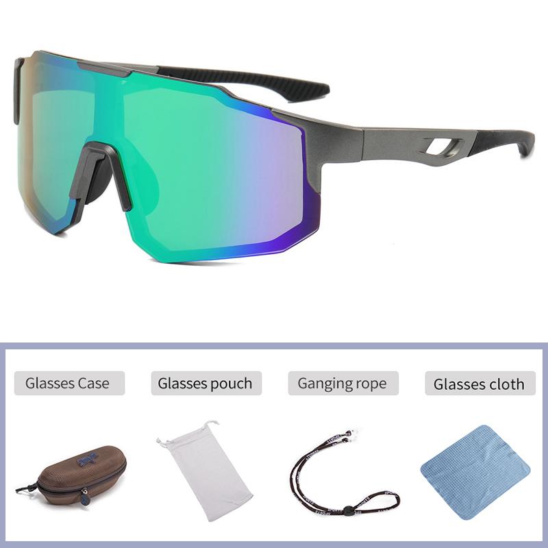 

Очки для езды на велосипеде на открытом воздухе, поляризованные очки для горного велосипеда, защита от ультрафиолета UV400, солнцезащитные очки, ультралегкие спортивные очки, оборудование 2417 One Size