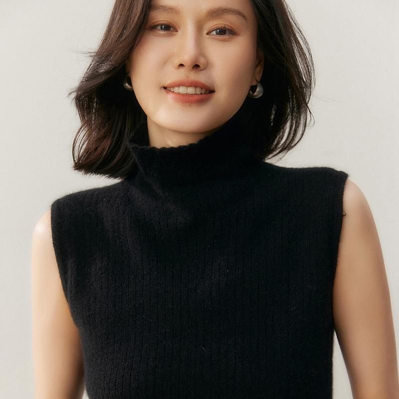 Qinghe 100% Pure Cashmere Women's Sweater - Ultra Soft Luxury Winter Pullover