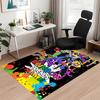 Benutzerdefinierter Teppich mit Regenbogenfreunde-Aufdruck, für Bürostuhl Wohnzimmer Schlafzimmer Küchenraum Dekoration Geschenke.