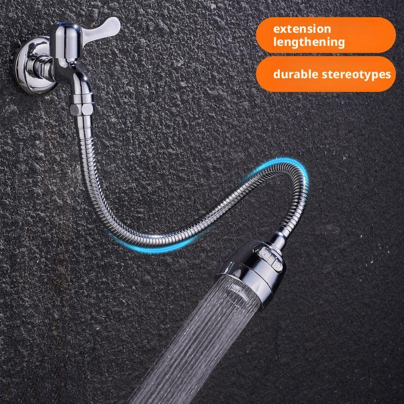 Supercharged Household Filtration Universal Faucet Nozzle Artifact Lengthening Extender Shower Water Saver Anti-splashing Water