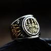 BEIER 2023 Updated Design Stainless Steel Viking Bear Paw Ring Slavic Warding Veles For Men Creativity Gift Wholesale