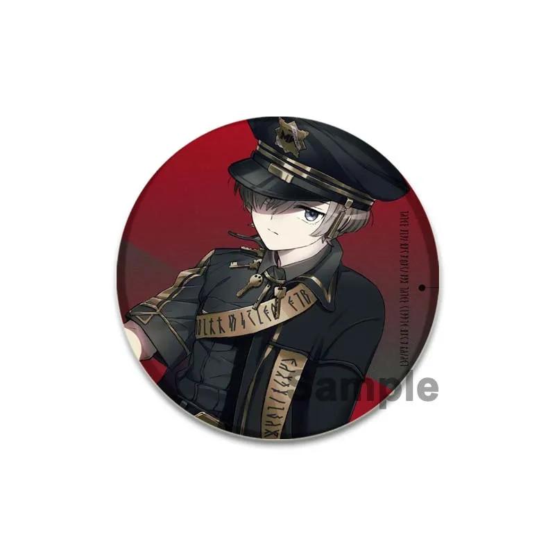 32/44/58 mm Milgram Brosje Haruka Yuno Cosplay Merker Emaljepinner for ryggsekk Klær Mote Smykker Tilbehør Gave