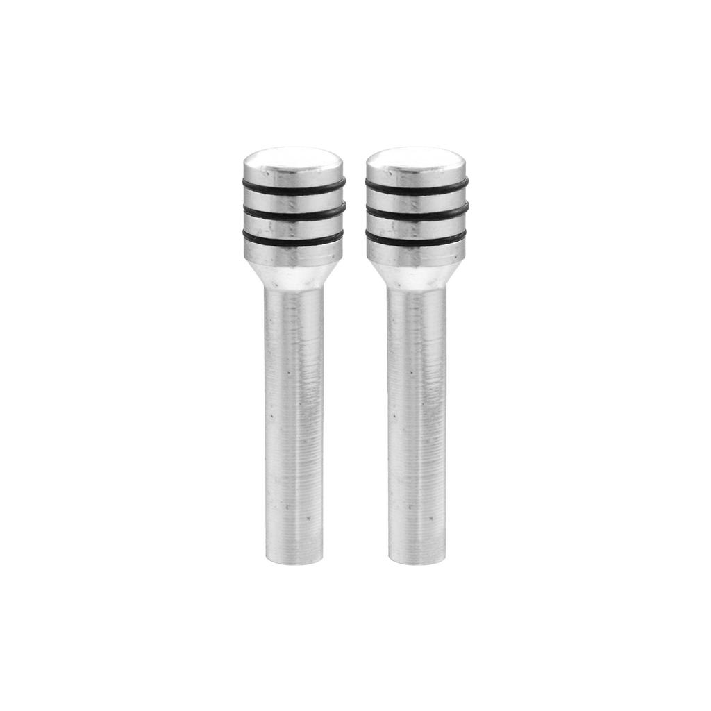 X AUTOHAUX Car Door Lock Knobs Interior Door Lock Knobs Aluminum Alloy Inner Door